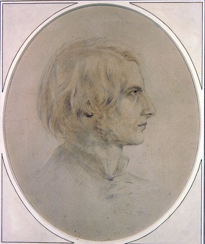 Portret van een heer door English School