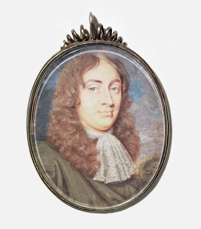 Portret van een man door English School