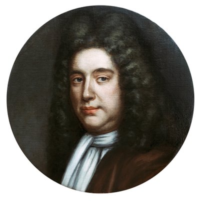 Portret van een onbekende man door English School