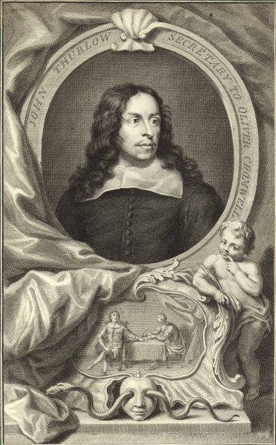 Portret van John Thurloe door English School
