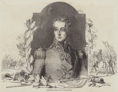 Portret van de Hertog van Wellington door English School