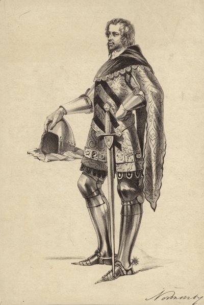 Portret van de Markies van Normanby door English School