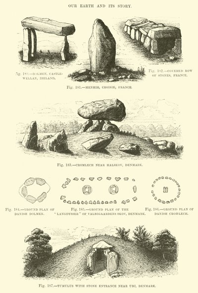 Prehistorische monumenten door English School