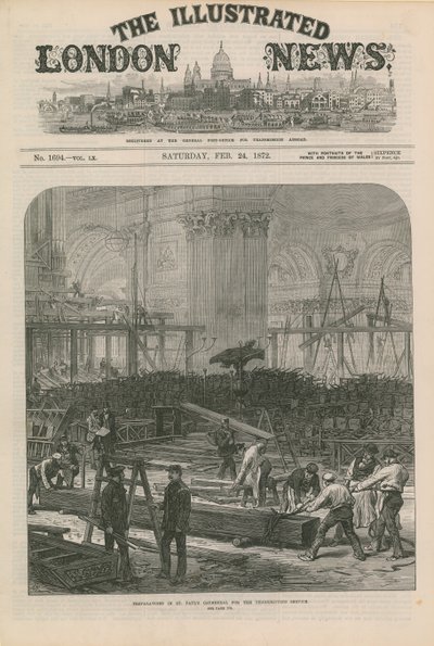 Voorbereidingen in St Paul