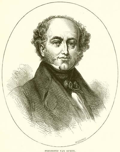 President van Buren door English School