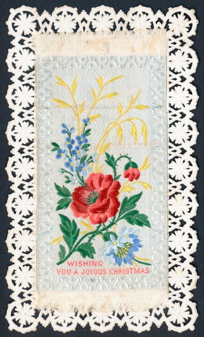 Mooie Bloemen, Kerstkaart door English School