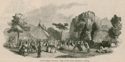 Verjaardag van Prins Albert door English School
