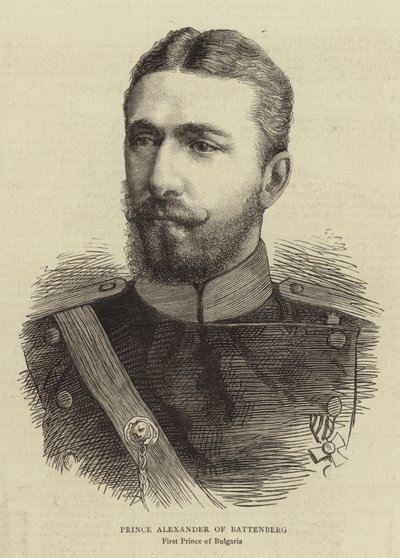 Prins Alexander van Battenberg door English School