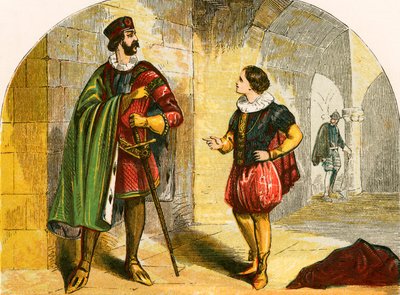 Prins Arthur eist de kroon van zijn oom door English School