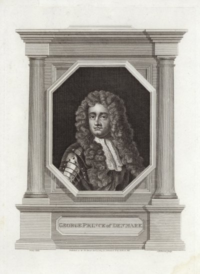 Prins George van Denemarken door English School
