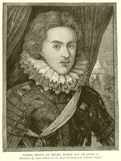 Prins Hendrik van Wales, oudste zoon van James I door English School