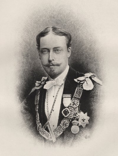 Prins Leopold, Hertog van Albany, uit 