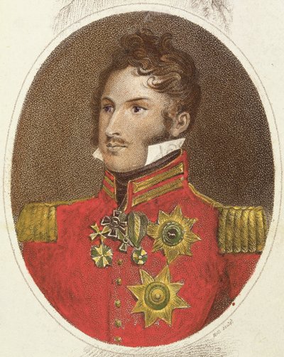 Prins Leopold van Saksen-Coburg-Gotha (1790-1865) 1816 door English School