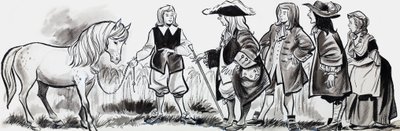 Prins en paard door English School