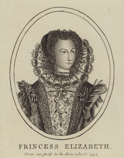 Prinses Elizabeth door English School