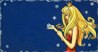 Prinses vangt sneeuwvlok door English School