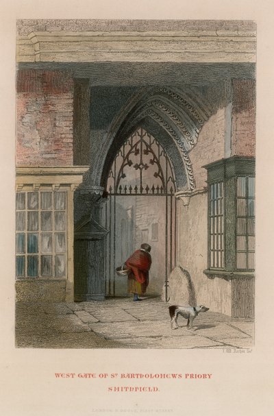 Priorij van St. Bartholomews, Smithfield door English School