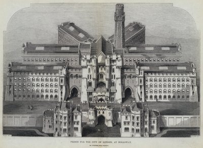 Gevangenis voor de stad Londen, in Holloway door English School