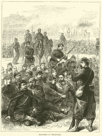 Gevangenen in Belleville, mei 1871 door English School