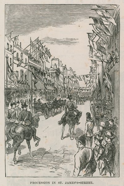 Processie in St. James