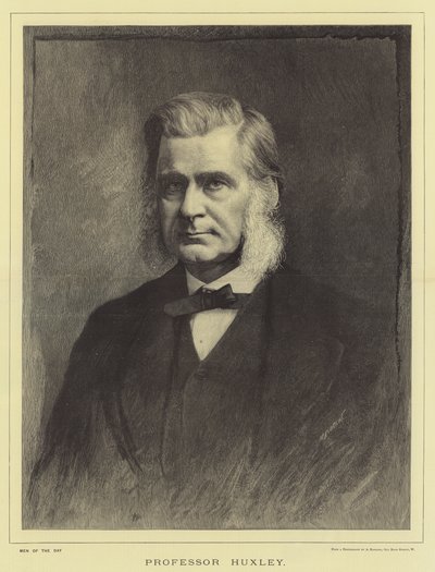 Professor Huxley door English School