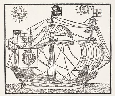 Eeuwige voorspelling, door L. & T. Digges, gedrukt door T. Marshe, Londen, 1576 door English School