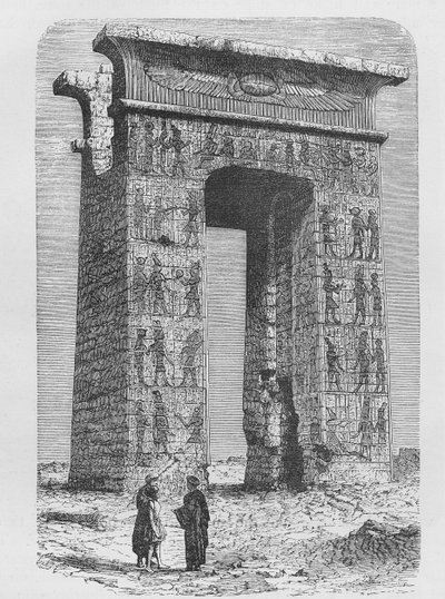 Propylon in Karnak door English School