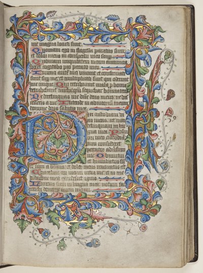 Psalter met Sarum gebruikskalender, ca. 1425-75 door English School