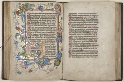 Psalter met Sarum gebruikskalender, ca. 1425-75 door English School