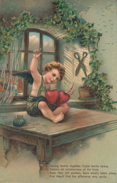 Putto die harten verbindt door English School