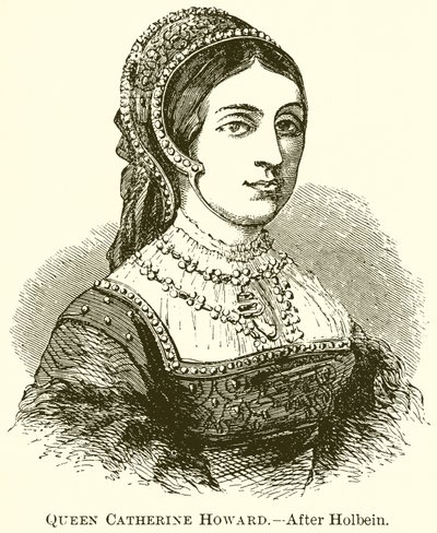 Koningin Catherine Howard door English School