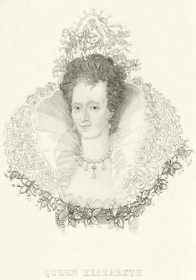 Koningin Elizabeth door English School