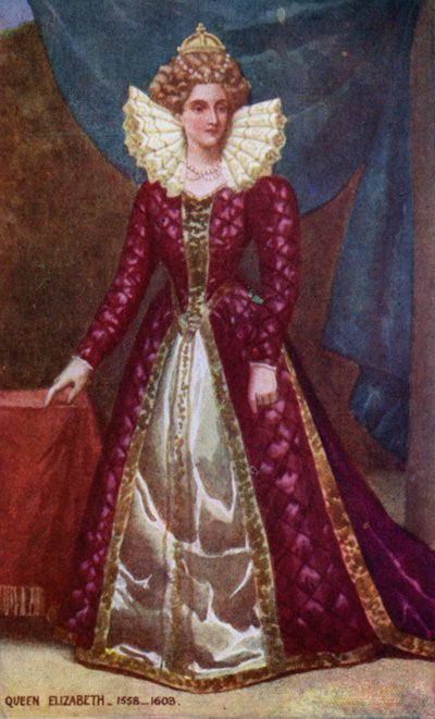 Koningin Elizabeth door English School