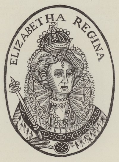 Koningin Elizabeth I door English School