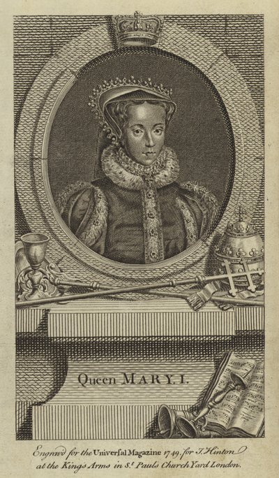 Koningin Mary I door English School