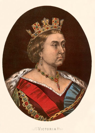 Koningin Victoria door English School