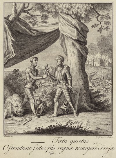 Citaat uit de Aeneis door English School
