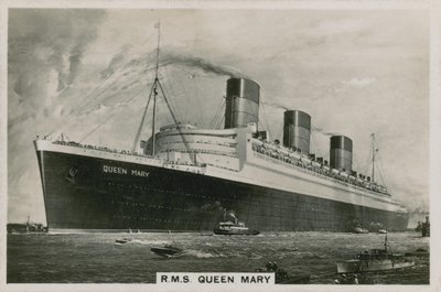 RMS Queen Mary, Cunard oceaanstomer door English School