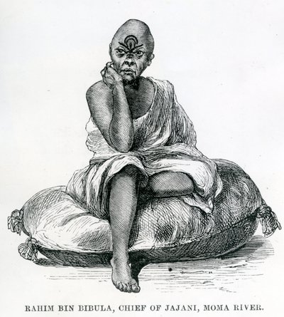 Rahim Bin Bibula, Hoofd van Jajani, Moma-rivier door English School