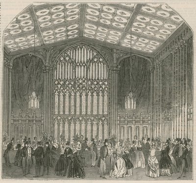 Verfrissingsruimte, Vrijhandelsbazaar, Covent Garden Theatre, Londen door English School