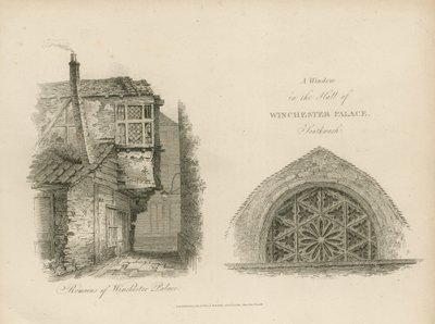 Restanten van Winchester Palace door English School