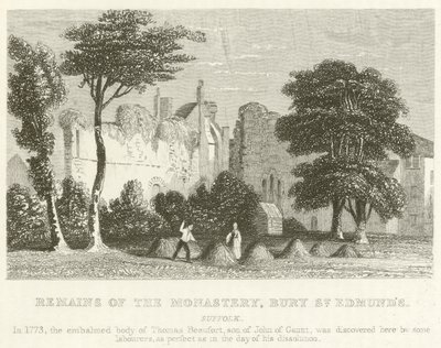 Overblijfselen van het Klooster, Bury St Edmund