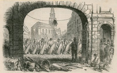 Herbestrating van The Strand, Londen door English School
