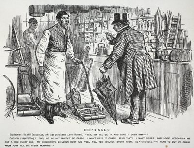 Represailles!, illustratie uit Punch door English School