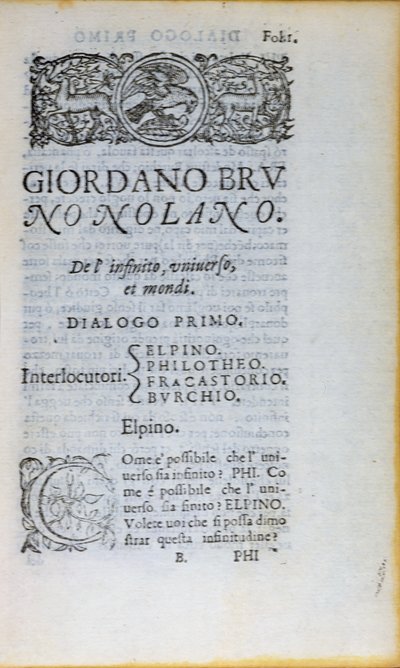 Eerste pagina van De l