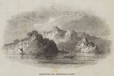 Resolution Bay, Marquesas Eiland door English School