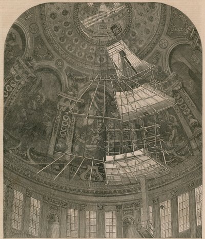 Restauratie van de schilderijen in de St Paul