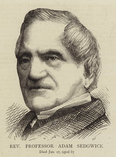 Eerwaarde Professor Adam Sedgwick door English School