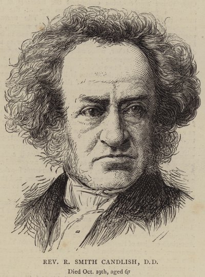 Dominee R Smith Candlish, DD (gravure) door English School