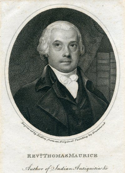 Dominee Thomas Maurice (1754-1824) (gravure) door English School
